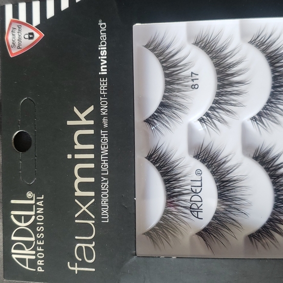 Ardell professional fauxmink eyelashes 817 - Picture 2 of 3